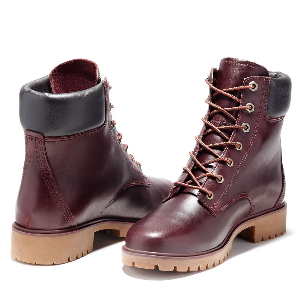 Bocanci 6-Inch Timberland Dama Visinii - Jayne Waterproof - Romania - LYQNEJ978